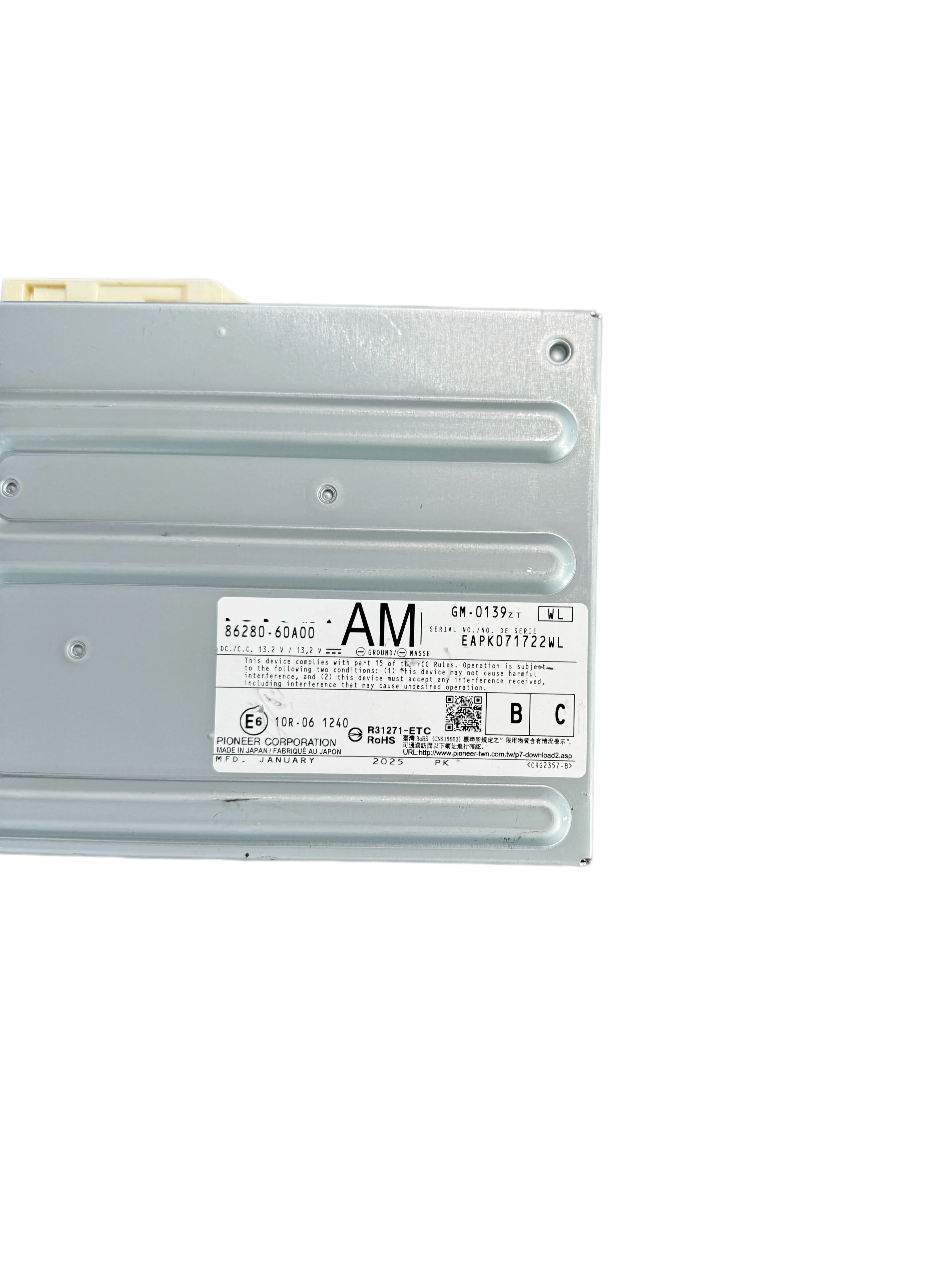 For 2022 Toyota Land Cruiser Pioneer Stereo Component   Car Amplifiers  Assembly  86280-60A00
