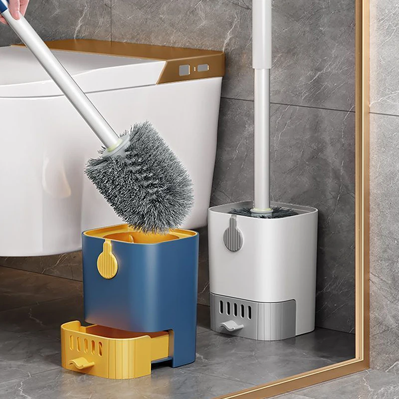 Home Multi-functional Toilet Brush Set Brush For Bathroom Professional Quality Cleaning User-Friendly Design Cleaner With Holder