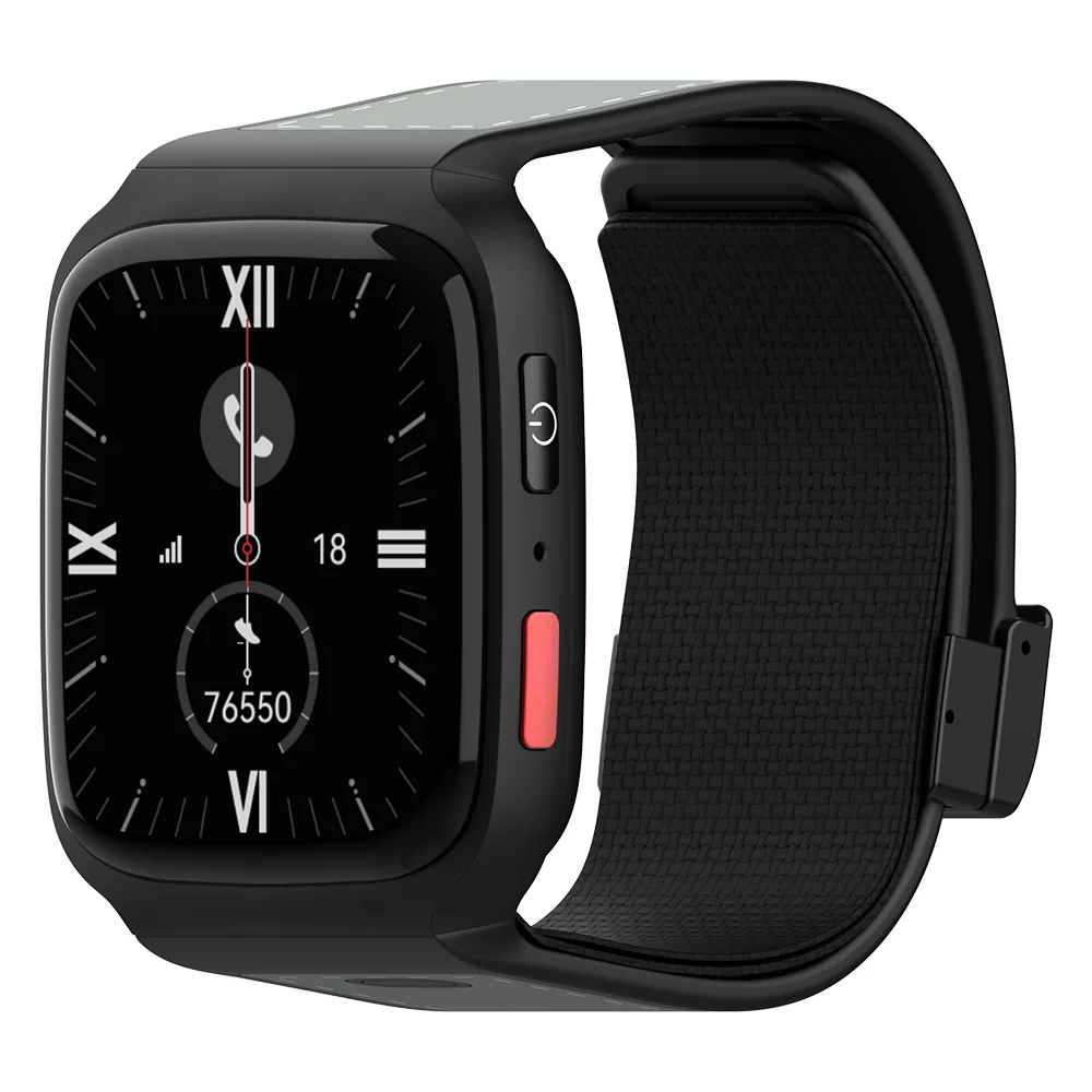 Wonlex HW20 Android 4G Smart Watch with Blood Pressure Heart Rate Sleep Monitoring App Tracker for Elderly Smartwatch