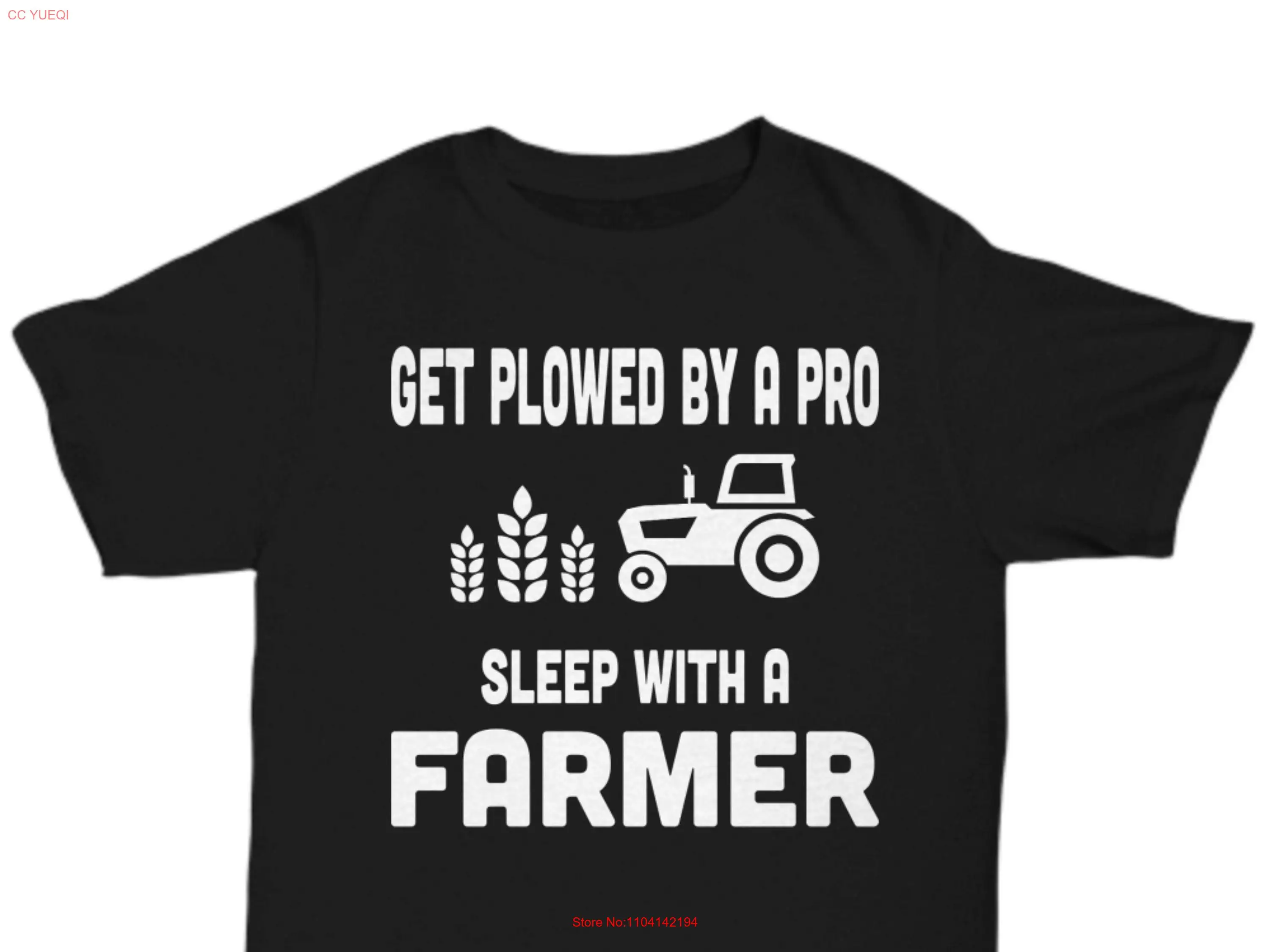 Get plowed by a pro sleep with farmer gift shirt for farming T farm life long or short sleeves