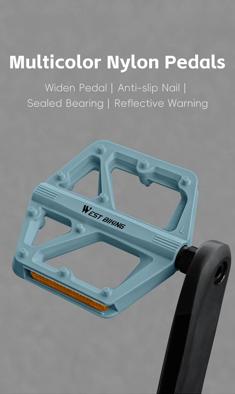Fahrrad Pedal Ultraleicht Nylon Fahrrad Flache Pedal Erweitern Flatform Straße Mountainbike Pedale Nicht-slip MTB Pedale Mtb Zubehör – Detail 1