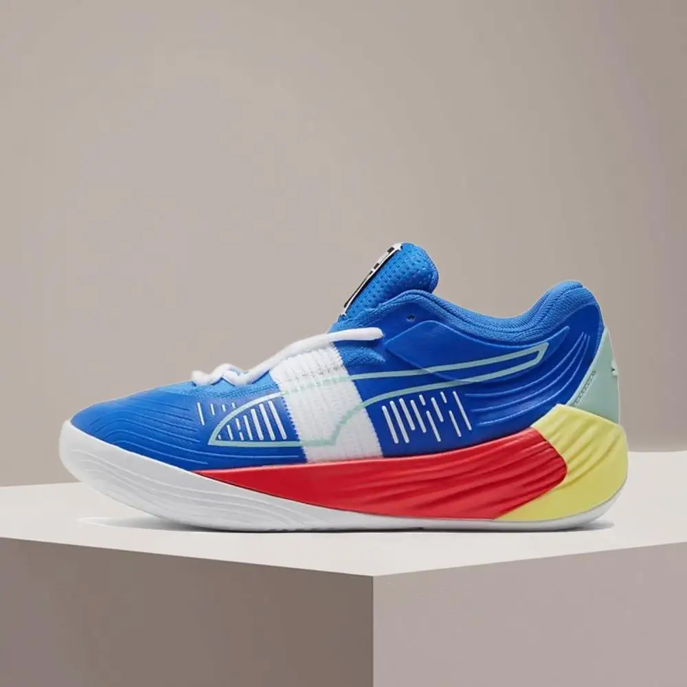 

Классические баскетбольные кроссовки Puma Fusion Nitro Low-Top с амортизацией: стильные, универсальные, удобные, нескользящие и долговечные 195514-02