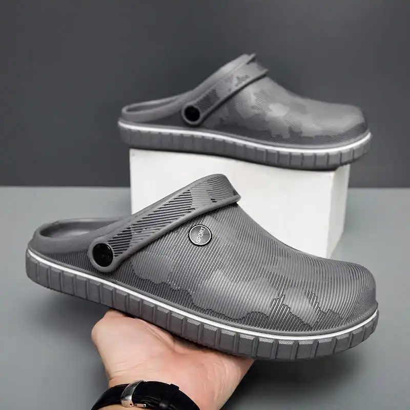 

Мужская серая обувь на платформе из синтетической кожи, натуральные сандалии, уличные тапочки, кроссовки, спортивные настоящие бренды, дешевле на улице