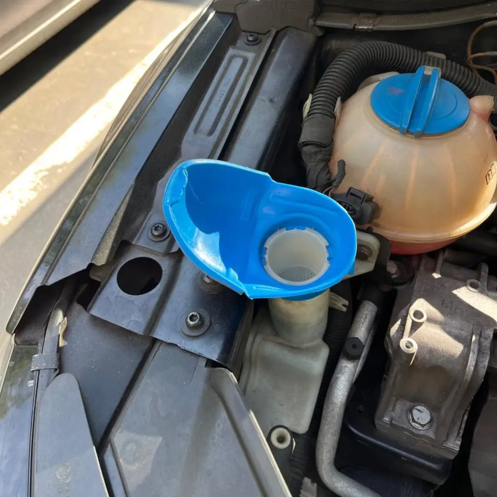 Cubierta de tapa de botella de depósito de líquido de limpiaparabrisas delantero de Erick Citigo para Skoda Fabia Superb Octavia A5 A7 Karoq Kodiaq