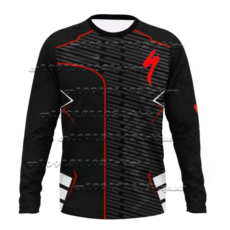 

Latest Men's and Women's Motorcycle, Bicycle, Printed Mountain, Downhill, Dry, Breathable Long Sleeved Shirt