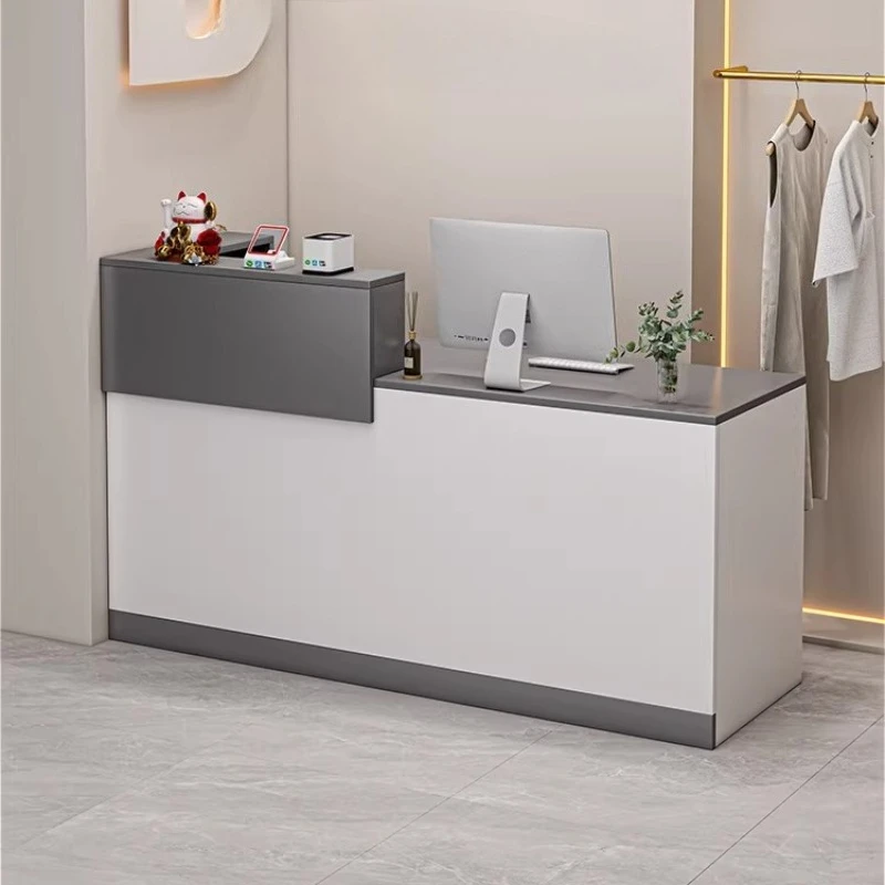 

Simple Small Reception Desks Unique Modern Minimalist Company Reception Desks Design Display Mostrador Commercial Furniture