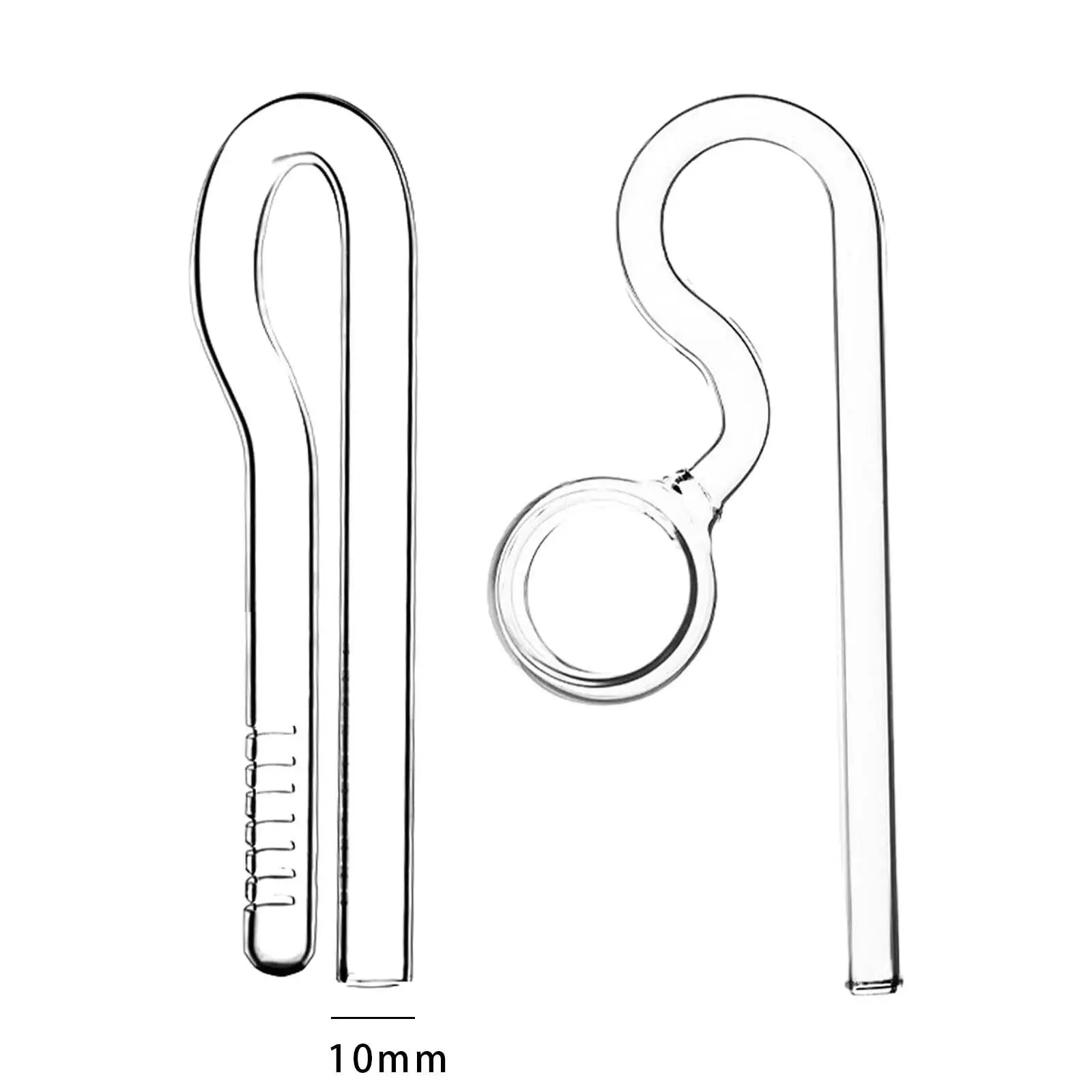 Aquarium Lily Pipe Inflow/outflow Clear Easy to Clean Adjust The Flow Skimmer Easy to Install Remove Oil Glass Lily Pipe Inflow - view 6