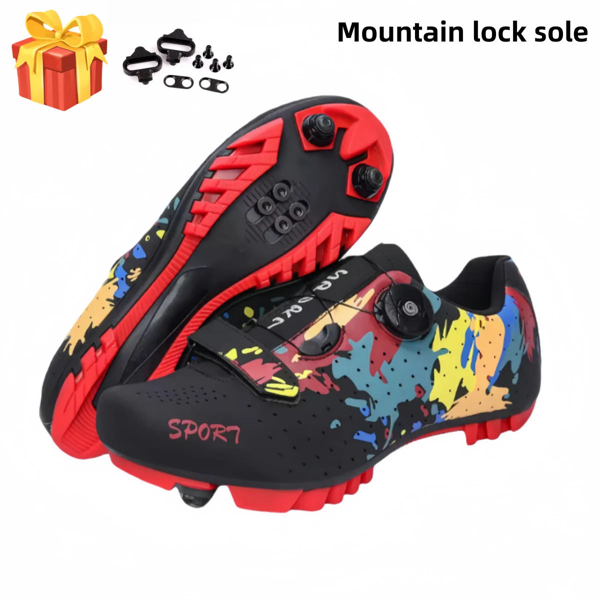 Herbst- und Winter-Fahrradschuhe, Unisex, mit robuster Sohle, geeignet für Straßen- und Mountainbikes, professionelles Fahrradzubehör, ideal zum Radfahren. – Detail 13