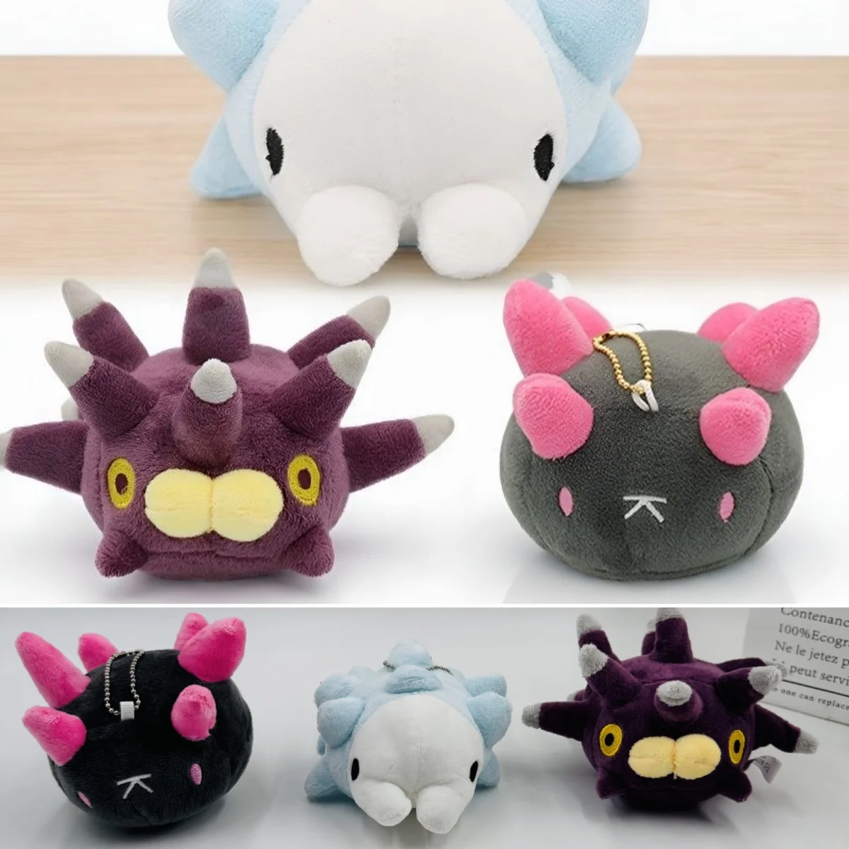

13cm Pokemon Anime Plush Toys Anime Figure Snomnom Pincurchin Pyukumuku Plush Doll Ornament Toys Gifts In Stock
