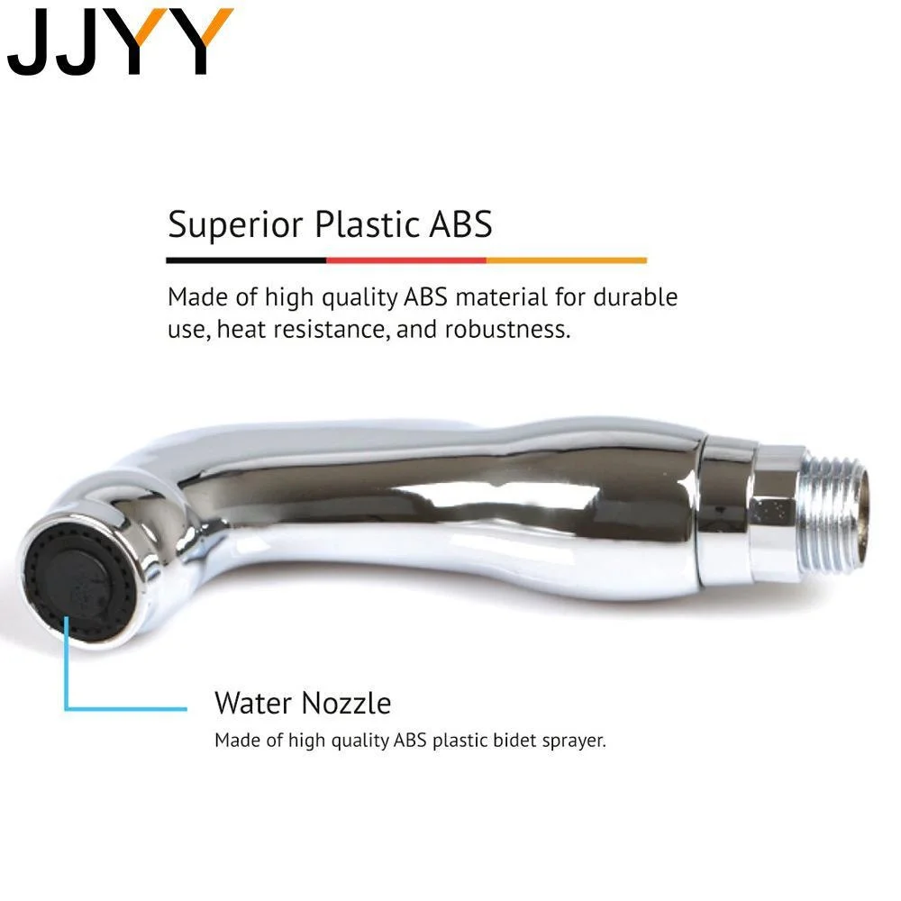 Portable Handheld Bidet Sprayer Shower Head Bathroom Attachment Easy Cleansing Toilet Spray