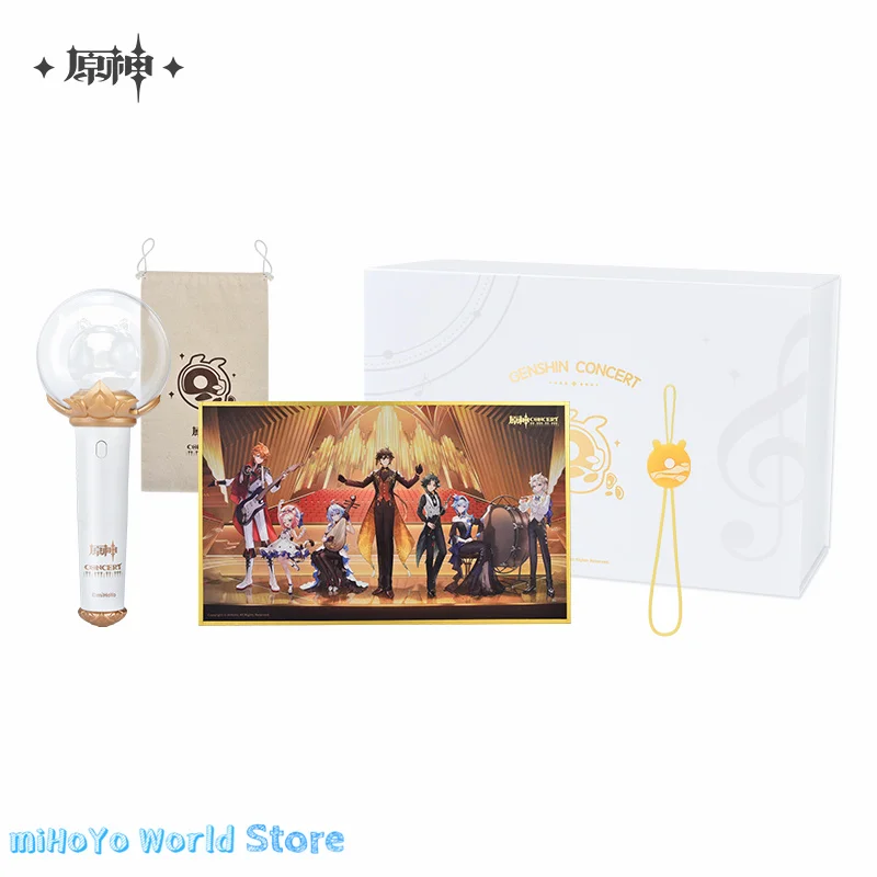 

MiHoYo Official Genuine Genshin Impact Dusty Wahine Theme Series Concert Doujin Atmosphere Gift Box Colored Paper Pendant Gifts