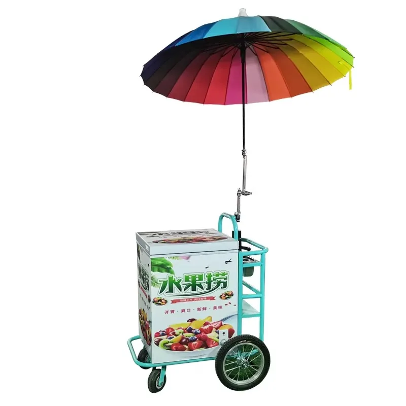 Commercial Street Display Stand Juice Cart Stall Car Commercial Street Square Dining Car
