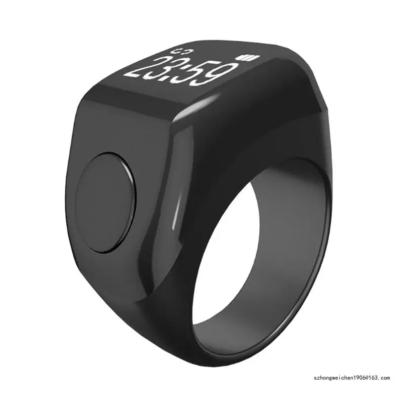 Intelligent Electronic Finger Rings Counter With Heart Rate And Blood Monitoring For Religious Ceremonies Prayer