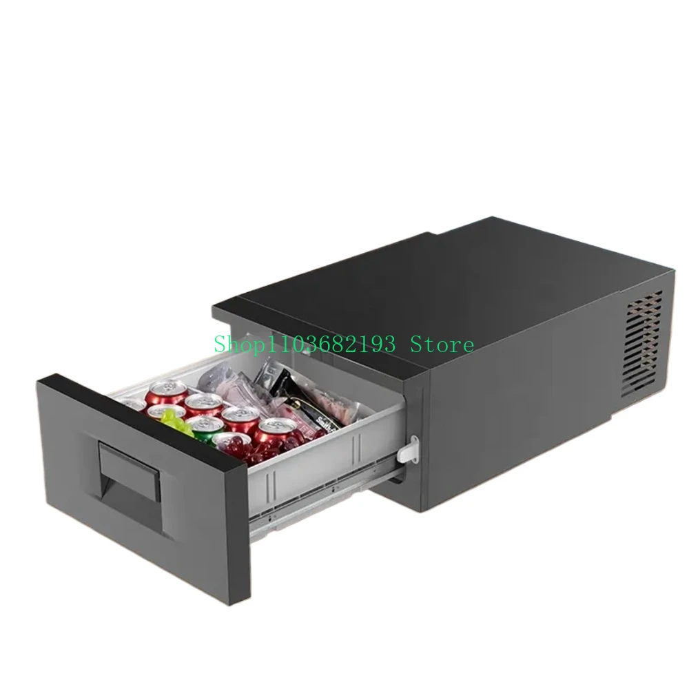 Wholesale Oem Odm Suv Car Trunk Camper Refrigerator Drawer Replacement 12V 24V Single Refrigerator Outdoor Kitchen Feezer 30L