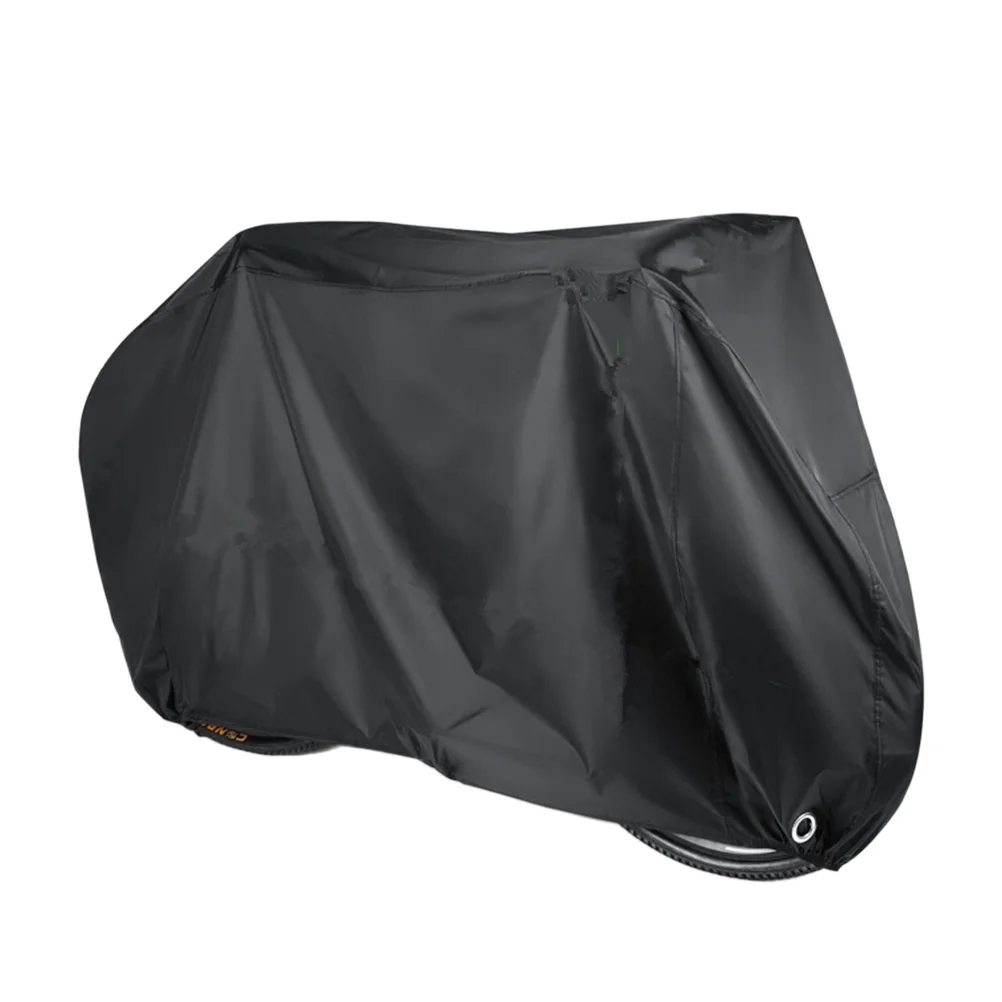 

190T Outdoor Waterproof Scooter Cover Rain Snow UV Protector Bike Accessory (M, Black) Bike Rain Cover
