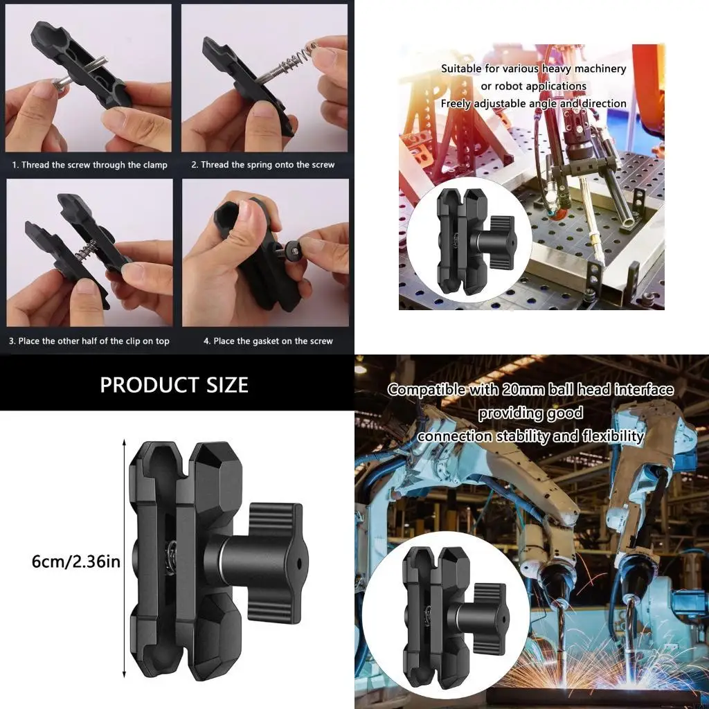 

Y5jb Duprability 60 мм регулируемая рычаг для камеры и держателей телефона на велосипедах