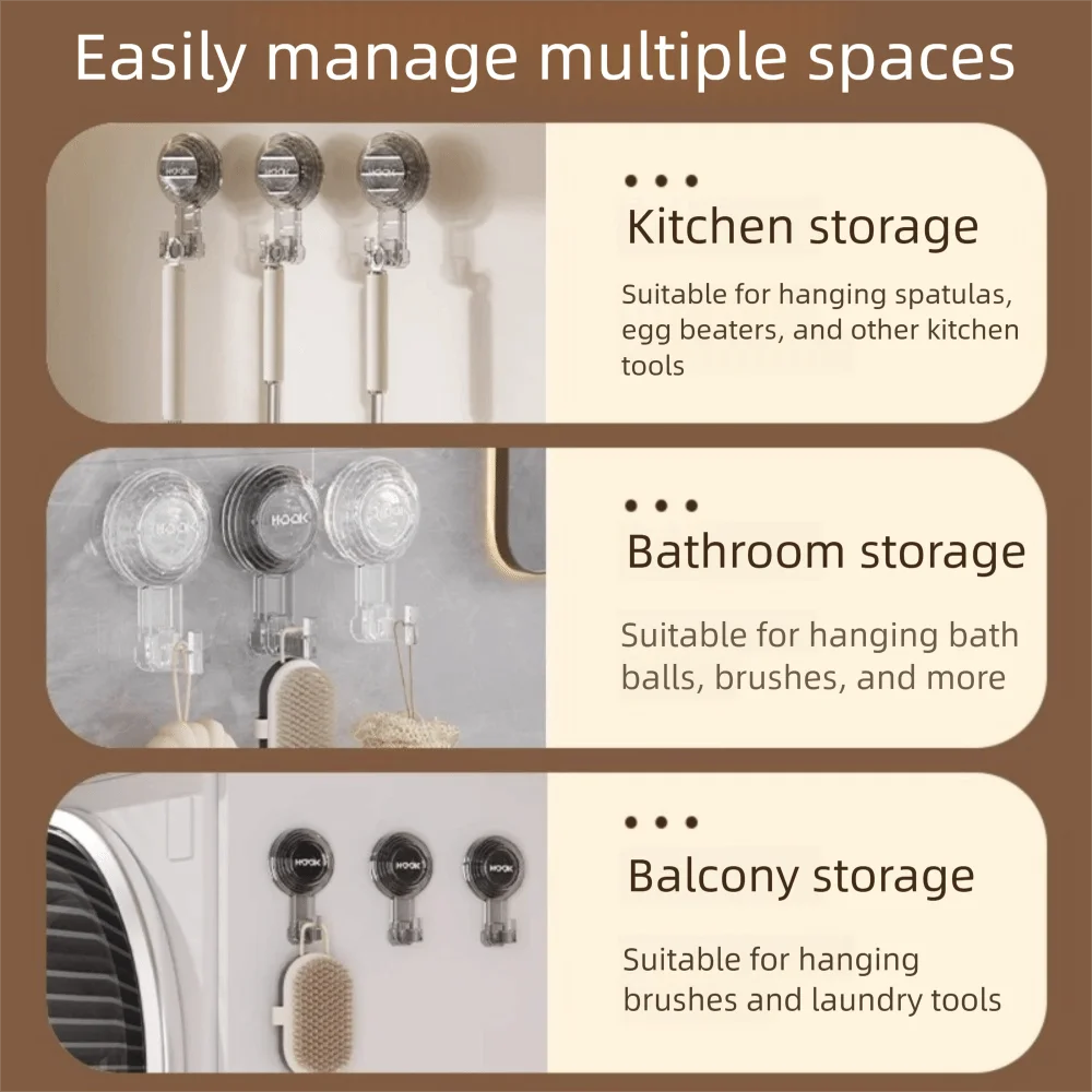 

Новые бесследные крючки на присоске без дрели, настенное крепление, крючок для полотенец, прочные вакуумные сверхмощные органайзерные крючки для ванной комнаты и кухни