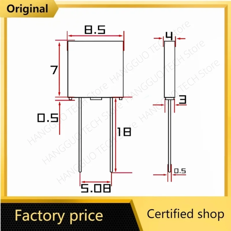 20PCS/Lot Brand new and original  392 Square Fuse 250V T 1A 2A 3.15A 4A 5A 6.3A 10A 15A 20A 8.5*4mm(Fuse holder 10pcs)