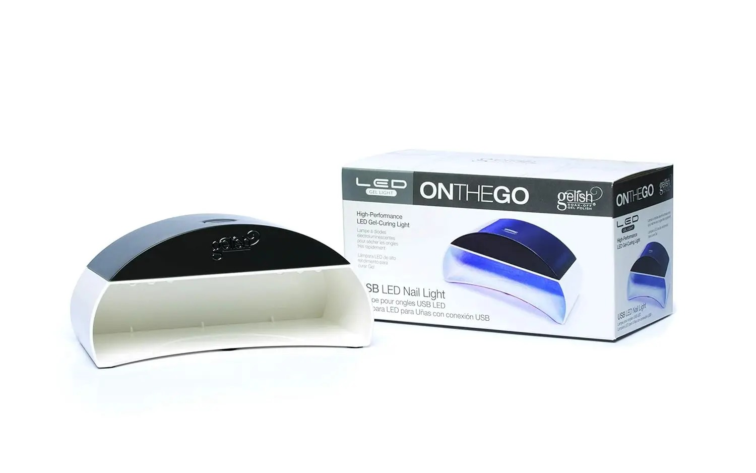 

MINI On The Go LED Light for Gel Nails – Portable, USB-Powered, 45-Second Curing, Lightweight & Professional