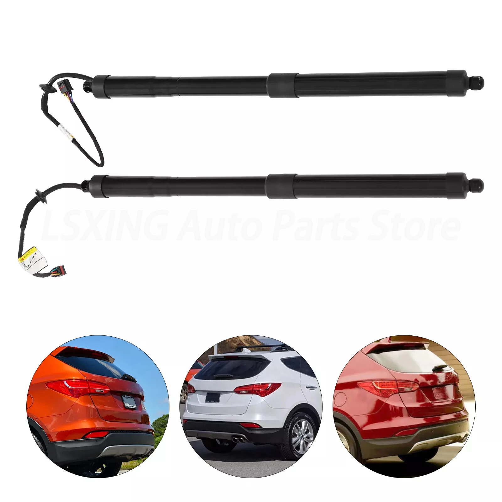 Tailgate Power Hatch Lift Supports for Hyundai Santa Fe Sport 2015-2018 Trunk Strut Shock Support 81780-2W600