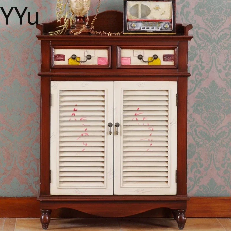Design Minimalist Shoe Cabinet Wooden Organizer Space Saving Hotel Shoe Cabinet Living Room Display Mueble Zapatero Furniture
