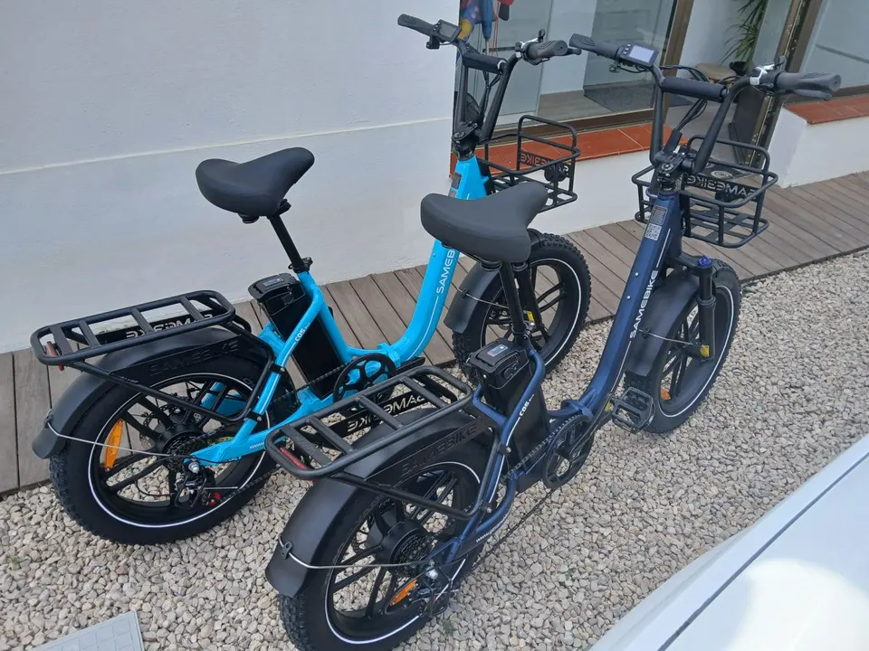 Electric bike Foldable C05 PRO 500W motor 36V13AH battery leisure e-bike city commuting travel 20-inch fat tire electric bicycle image 6
