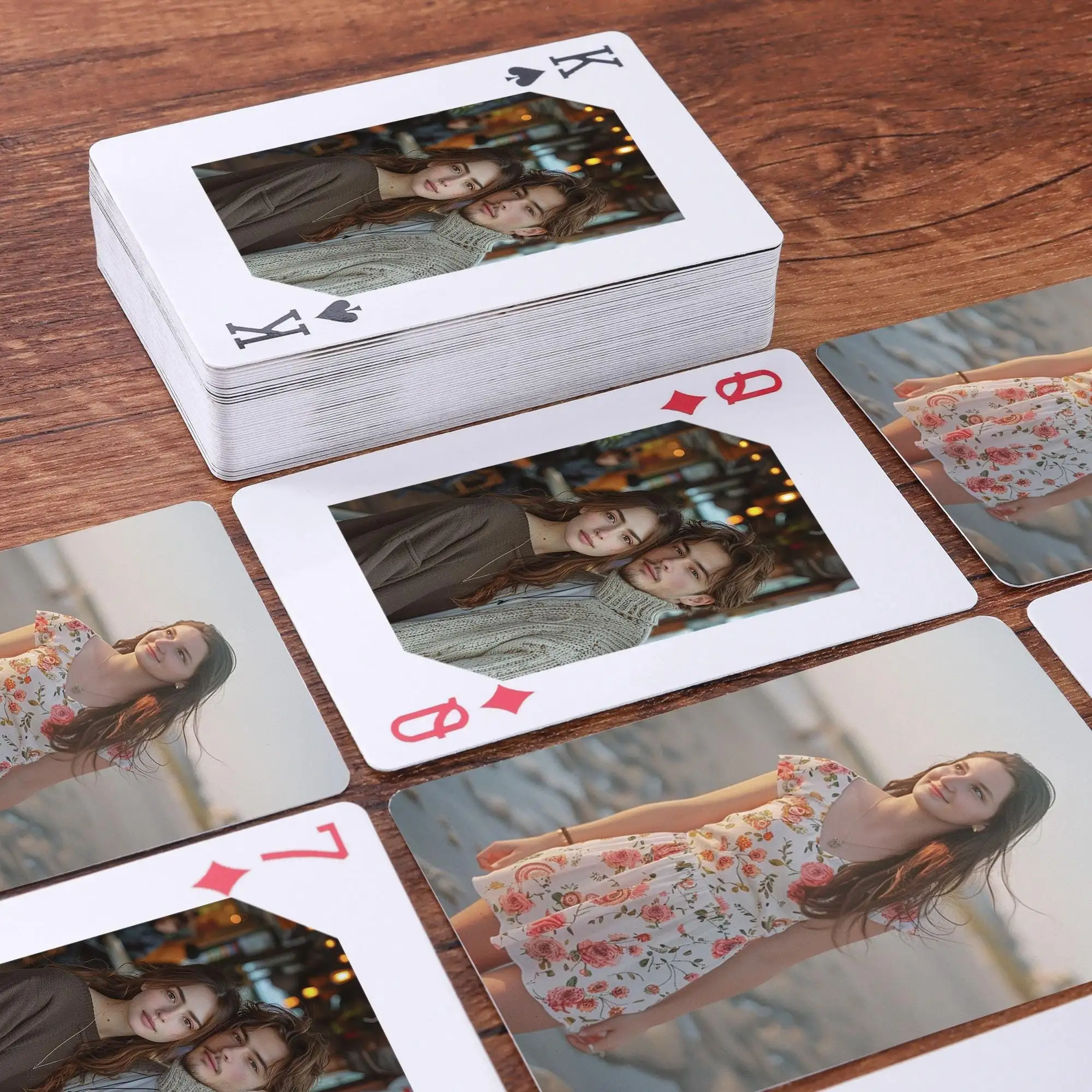 

Personalized Cultural Poker Playing Cards,Alternatief bruiloftsgastenboek,Customized Printing of Photos,Wedding Party Gifts