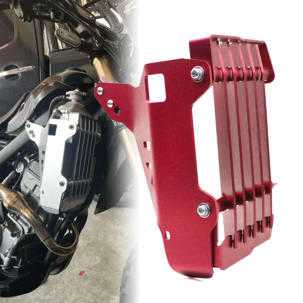 

Motorcycle Radiator Grille Guard Cover Protector Water Tank Protector For honda CRF300L CRF 300L