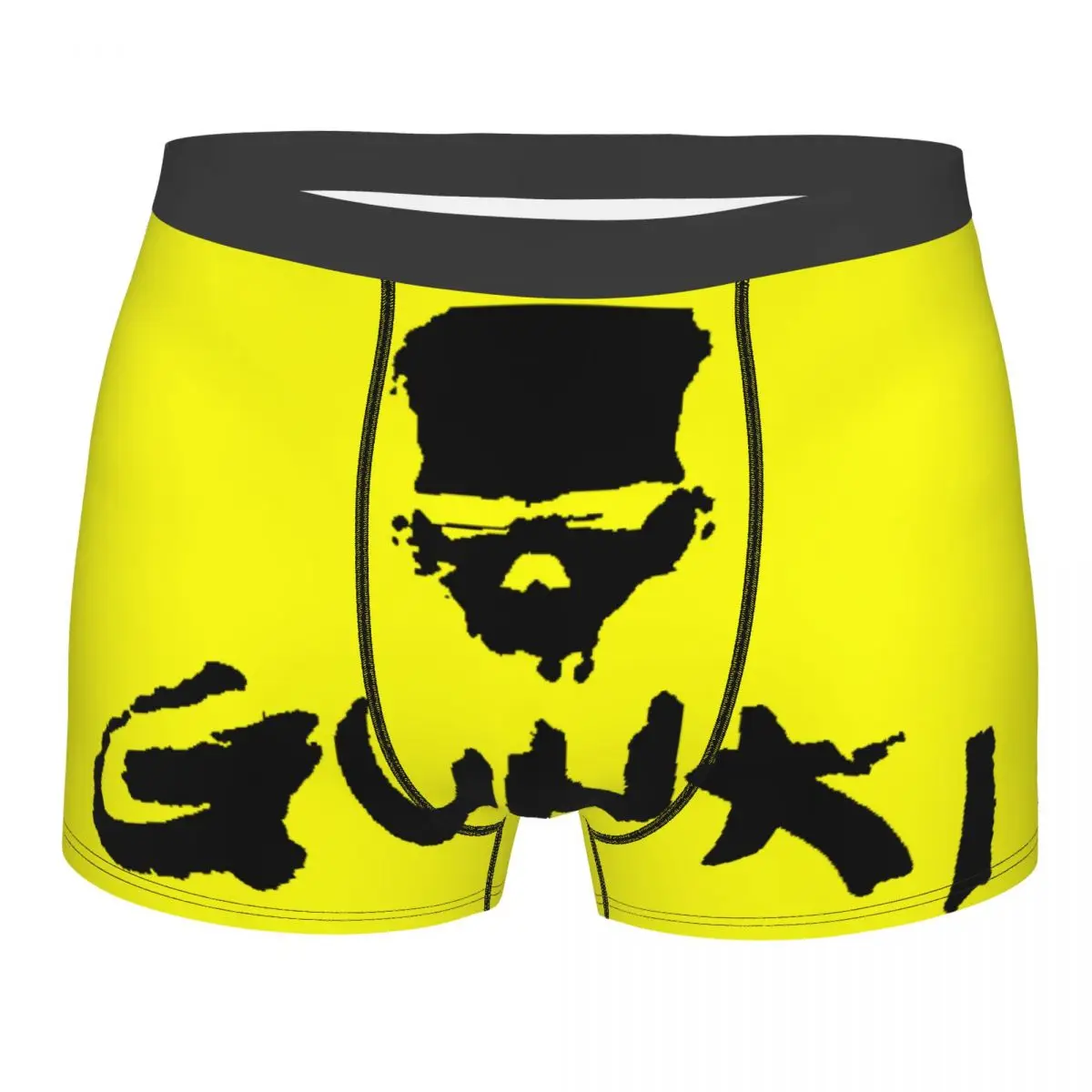 Custom Gunkis Fish Boxers Shorts Men Fishing Rod Briefs Underwear Fashion Underpants