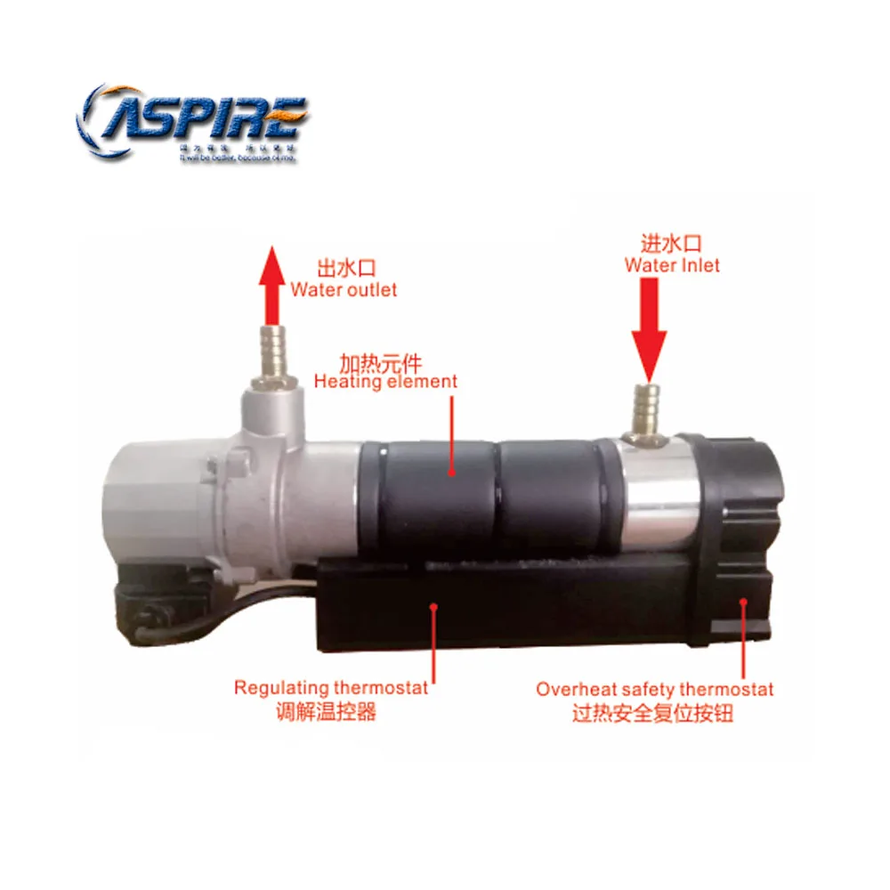 Imagem -02 - Sistemas de Pré-aquecimento Horizontais com Bomba 2000w3000w Qz2000r h3