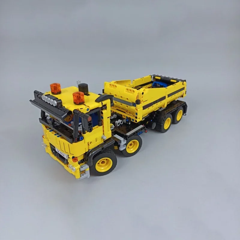 1247pcs MOC Roll off Truck Technical Model Building blocks Construction toys Assemble DIY creative Brick Christmas gifts Kids