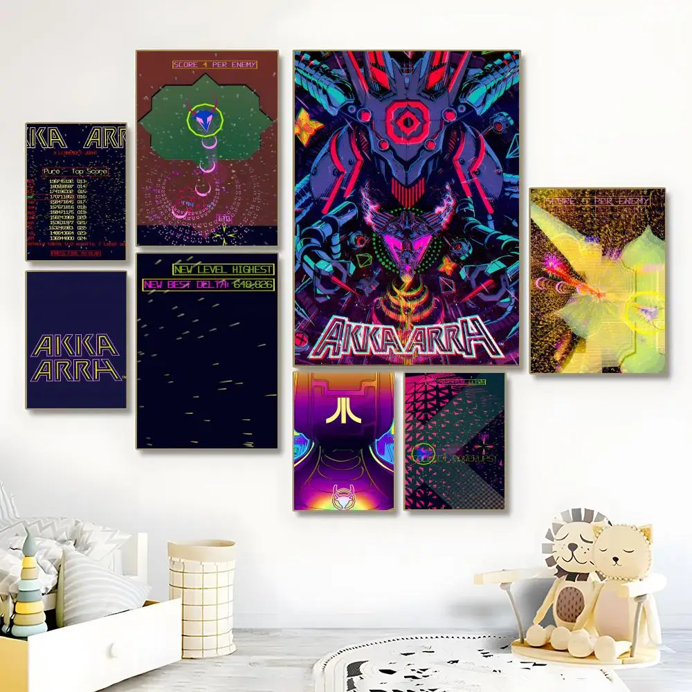 Póster de Akka Arrh para PC, arte en lienzo HD, papel de impresión estético avanzado AAA, arte de pared para decoración del hogar y sala de estar