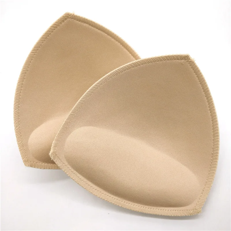 Sexy Thick Sponge Bra Pads Breast Insert Push Up Bra Enhancer Swimsuit Bikini Padded Removeable Chest Accessories Women