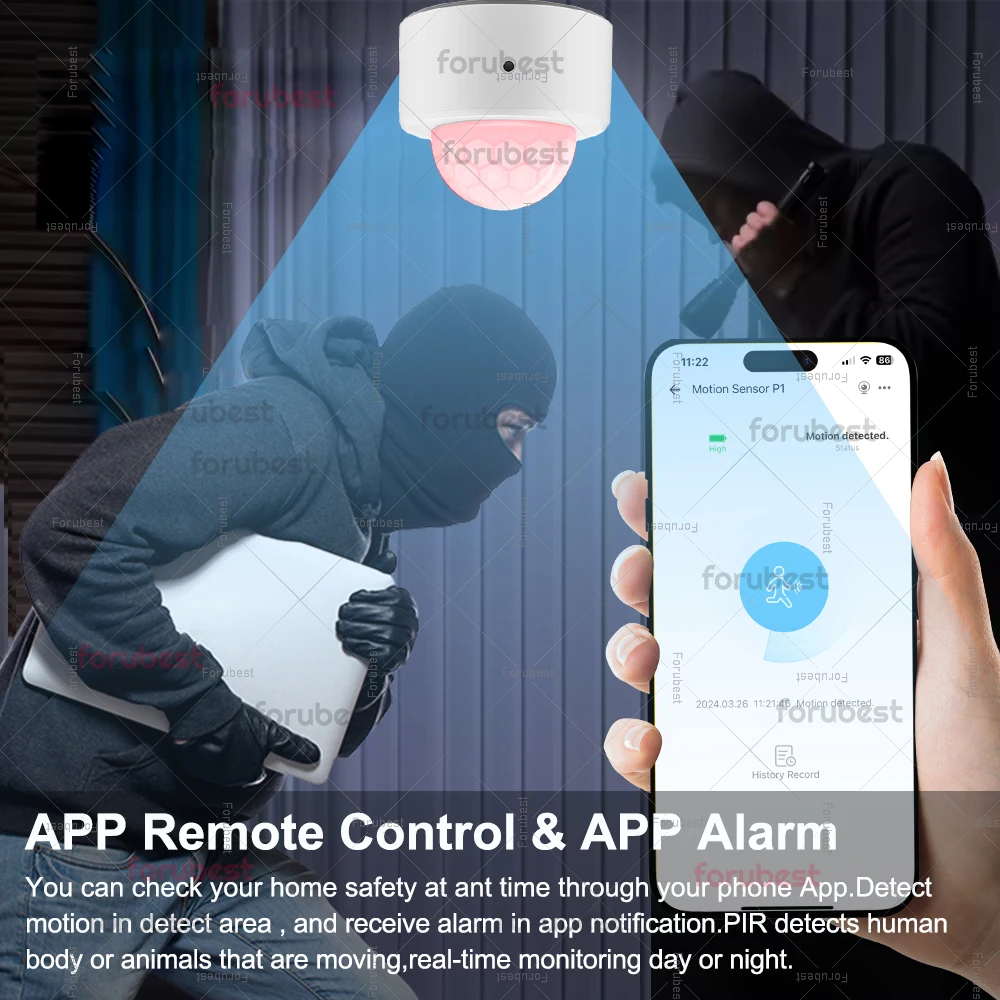 Zigbee PIR Motion Sensor Human Body Movement Wireless Infrared Detector Smart Home Security Support Alexa Home Assistant Ewelink