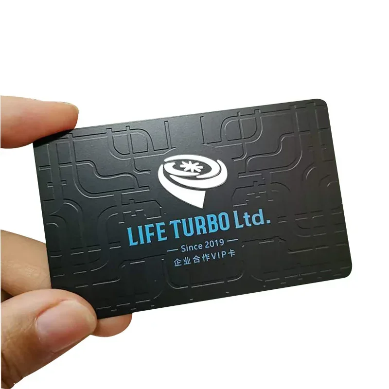 

Индивидуальный дизайн металлического чипа NFC пустая металлическая визитная карточка