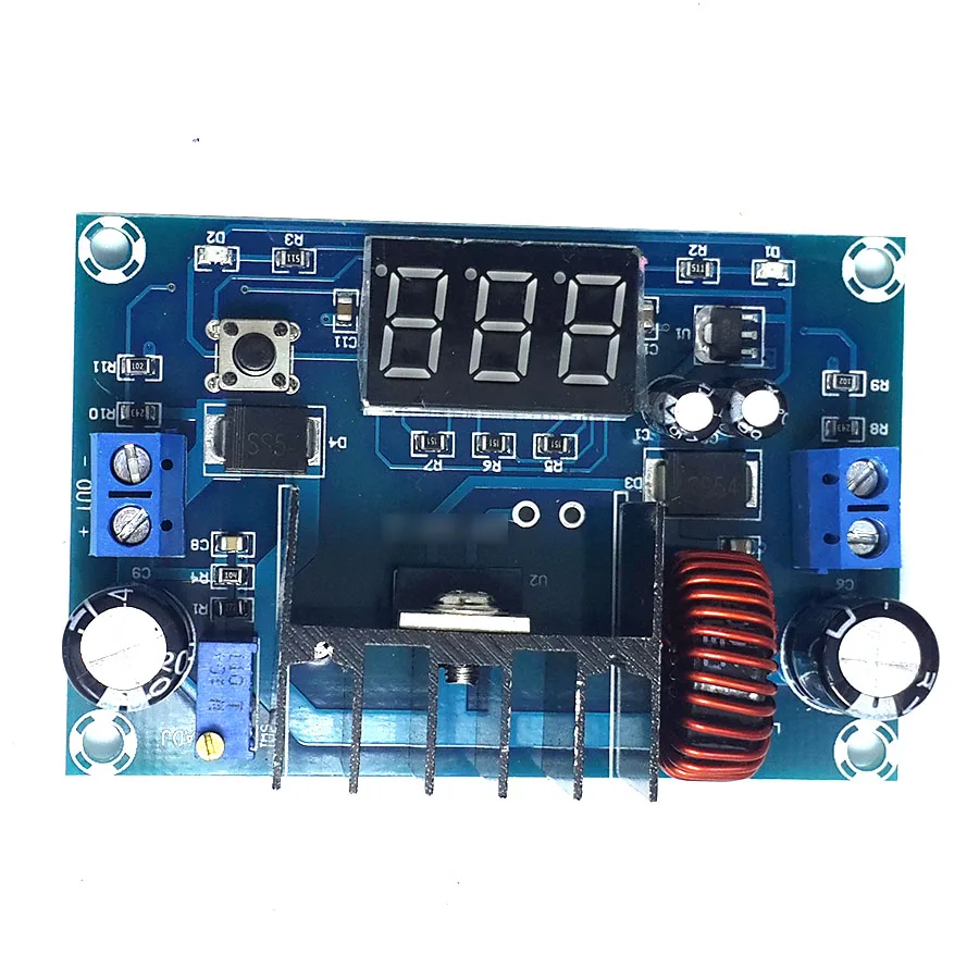 Digital voltage boost module DC-DC booster board raise voltage module 5-48V 100W Input 5V DC to Get 5-48V DC