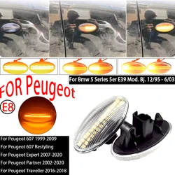 LED Turn Signal Side Marker Lights Blinker Lamp For Citroen Berlingo Xsara Picasso Jumpy Elysee Crosser Dispatch C1 C2 C3 C4 C5