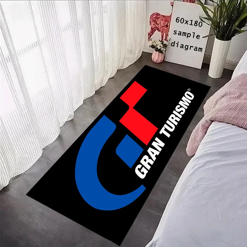 G-Gran-T-urismo Carpet Garage Mat Racing Cool Moto Display Motorcycle Display Mat Anti-slip Home Decoration Living Room Rug