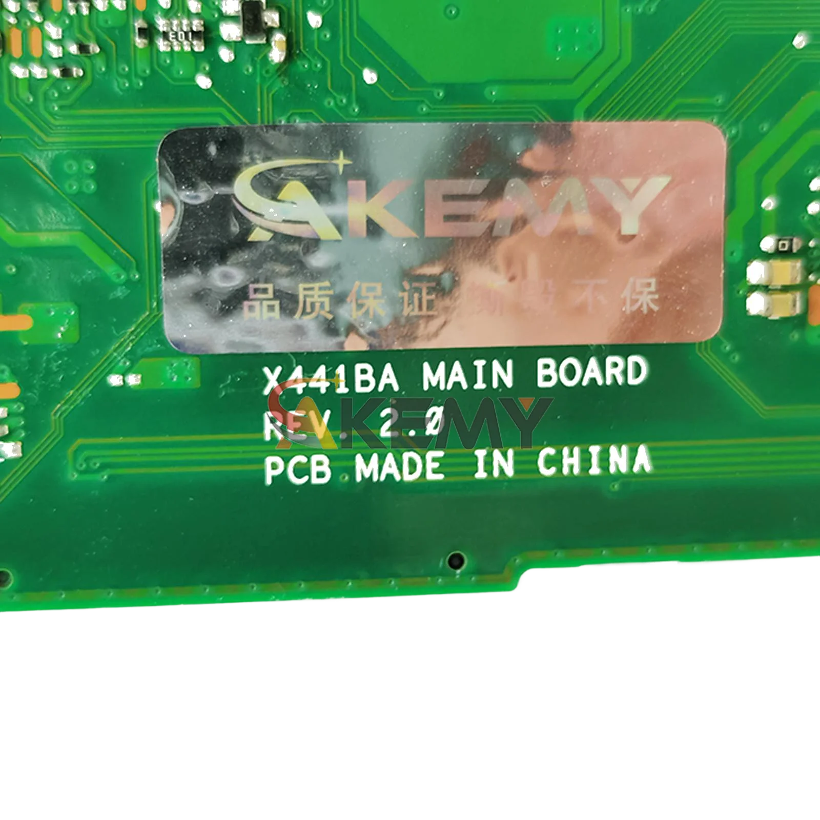 X441BA Scheda Madre Del Computer Portatile Per ASUS VivoBook F441B X441B A441B X441BA Scheda Madre Del Notebook Con A6 A8 A9 CPU test OK trasporto veloce