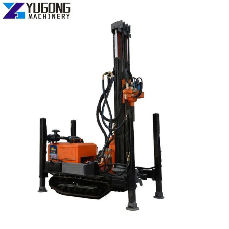 YG Customized 100m Small Scale Water Well Drill Rig Machinery High Speed Boring Drilling Rig Equipment Manufacturer