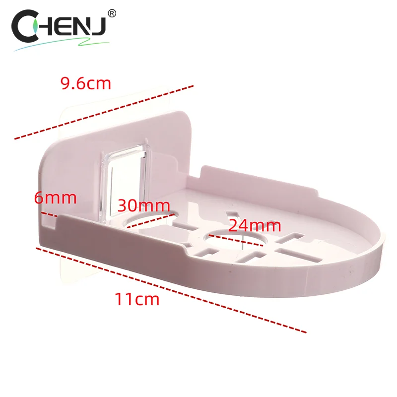 حامل كاميرا مراقبة أمنية خالي من الثقب ، حامل مثبت على الحائط بدون أثر ، منزل ، ذاتي اللصق ، مثبت خالي من الحفر ، جديد