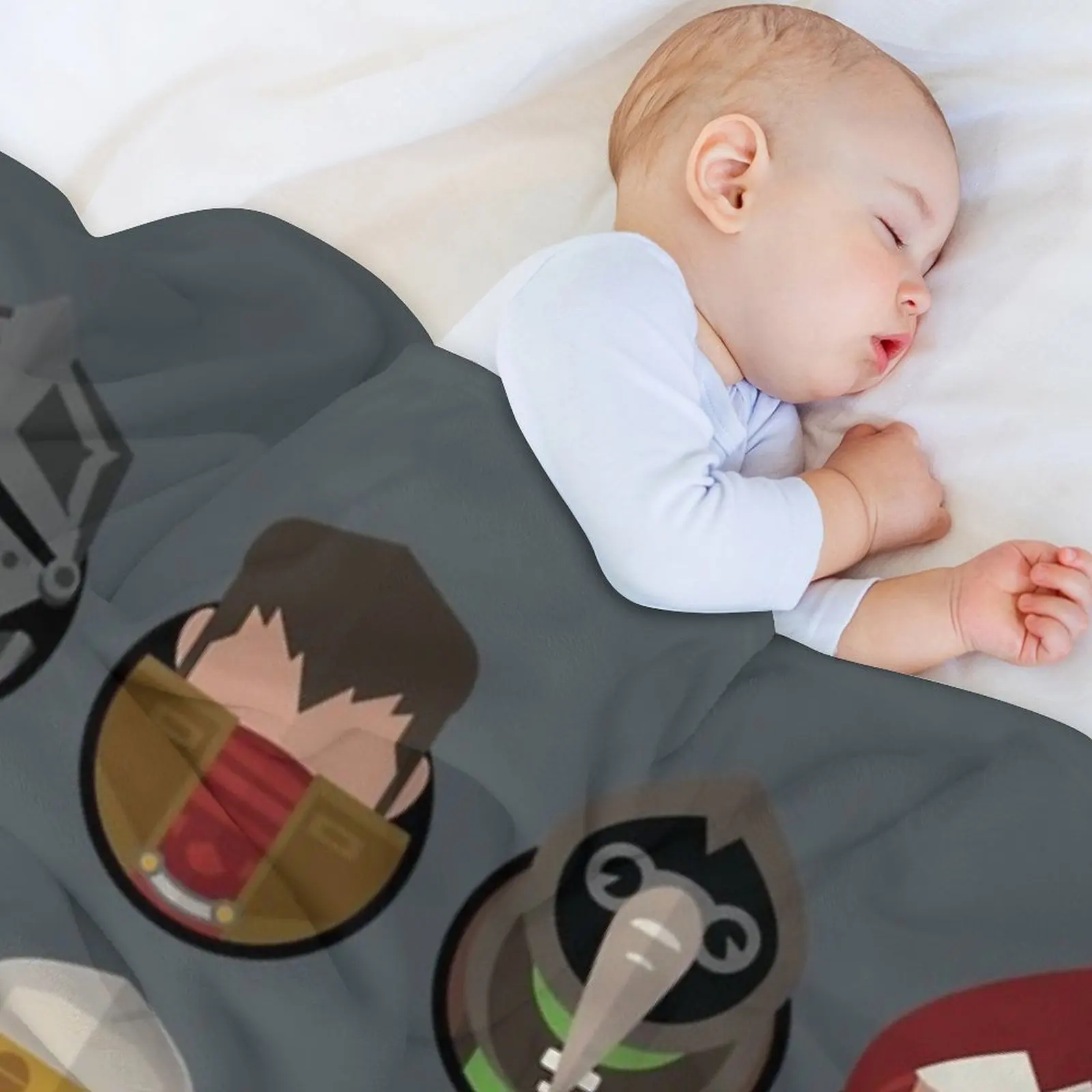 أحلك المغامرين الزنزانة رمي بطانية هدايا عيد الميلاد الفاخرة رشاقته فروي الزخرفية البطانيات