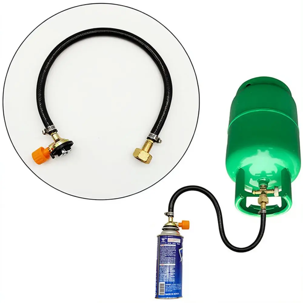 Gas Refill Valve For Outdoor Camping Stove Canister Connector Portable Filling Applicator Accessory Equipment
