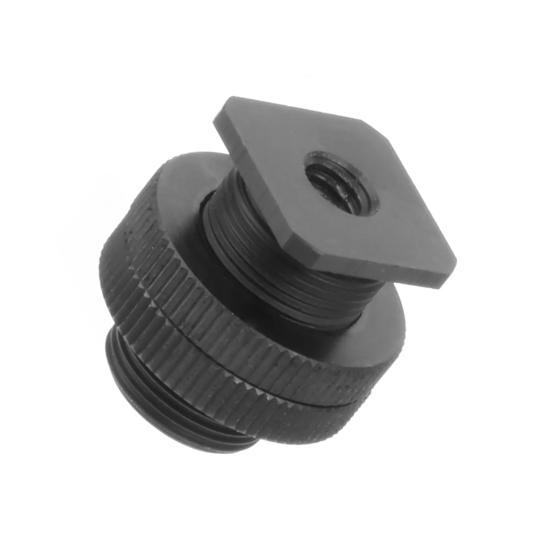 3/8 1/4 5/8 Single Dual Nut Stativplatte zum Blinken Kalter Blitzschuh-Schraubenadapter für GoPro 13 Insta360 X4 Light Stativ-Mikrofonhalter – Detail 16