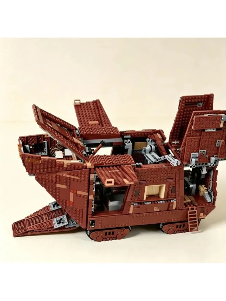 3296-teiliges Wüsten-Mech-Kampffahrzeug-Modell, Bausteine, Bausatz, Spielzeug für Jungen und Erwachsene, Geburtstags- und Weihnachtsgeschenk, DIY-Geschenk für Partys