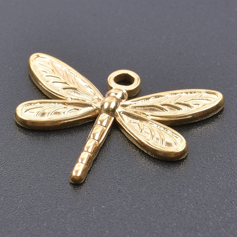 5Pcs Vintage Lovely Dragonfly Charms Pendants For Jewelry Making DIY Cute Mini Animal Insect Charms Handmade Jewelry Accessories