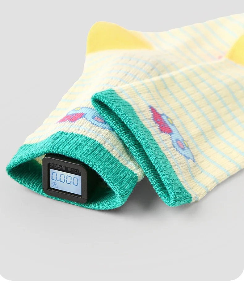 Baby-Sommersocken, Kindersocken für Jungen und Mädchen, Kaninchenmuster, dünne Baumwoll-Mesh-Socken, 4 Paar/Lot, Kinder-Wadensocken für den Sommer – Detail 5