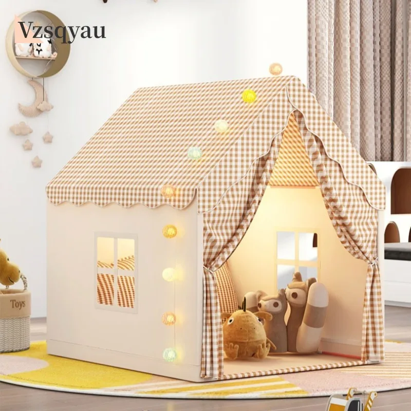 Tente de jeu pour enfants, garçon et fille, jouets de princesse d'intérieur, maison de pique-nique en plein air, petite maison, cadeau d'anniversaire pour enfants, décor de chambre d'enfant
