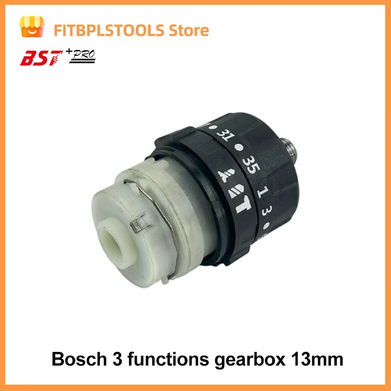 13MM Cordless Electric Drill-Compatible Impact Brushless Dual-Speed Three-Function Self-Lock Gearbox Accessory