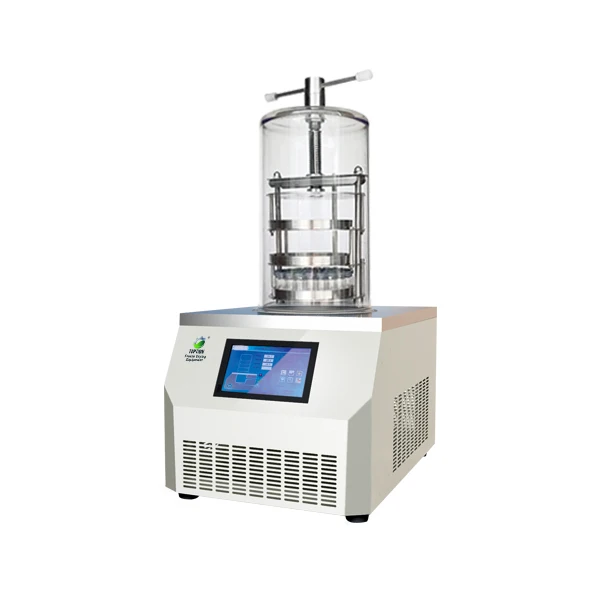For Intelligent Touch Screen Stainless Steel Motor Capacity Mini Home Vacuum Freeze Dryer For Dried Fruit Sale